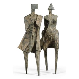 Lynn Chadwick - Walking Couple Iv