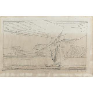 Lyonel Feininger - Abendwolke (Evening Cloud)