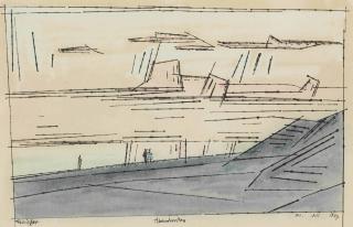 Lyonel Feininger - Abendwolken