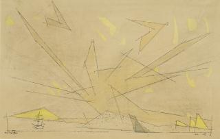Lyonel Feininger - At Sea