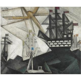 Lyonel Feininger - Battle Fleet