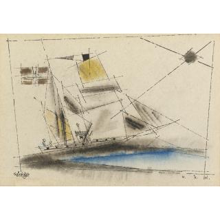 Lyonel Feininger - Brigantine