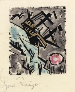 Lyonel Feininger - Calamity at Sea (Prasse W138)