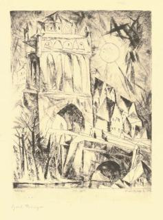 Lyonel Feininger - Das Tor (Prasse E52)