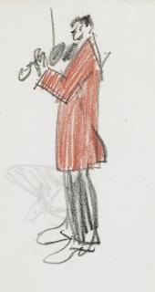 Lyonel Feininger - Der Rote Geiger