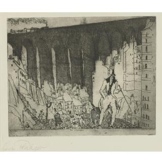 Lyonel Feininger - Die Höhnenden (Prasse E. 38)