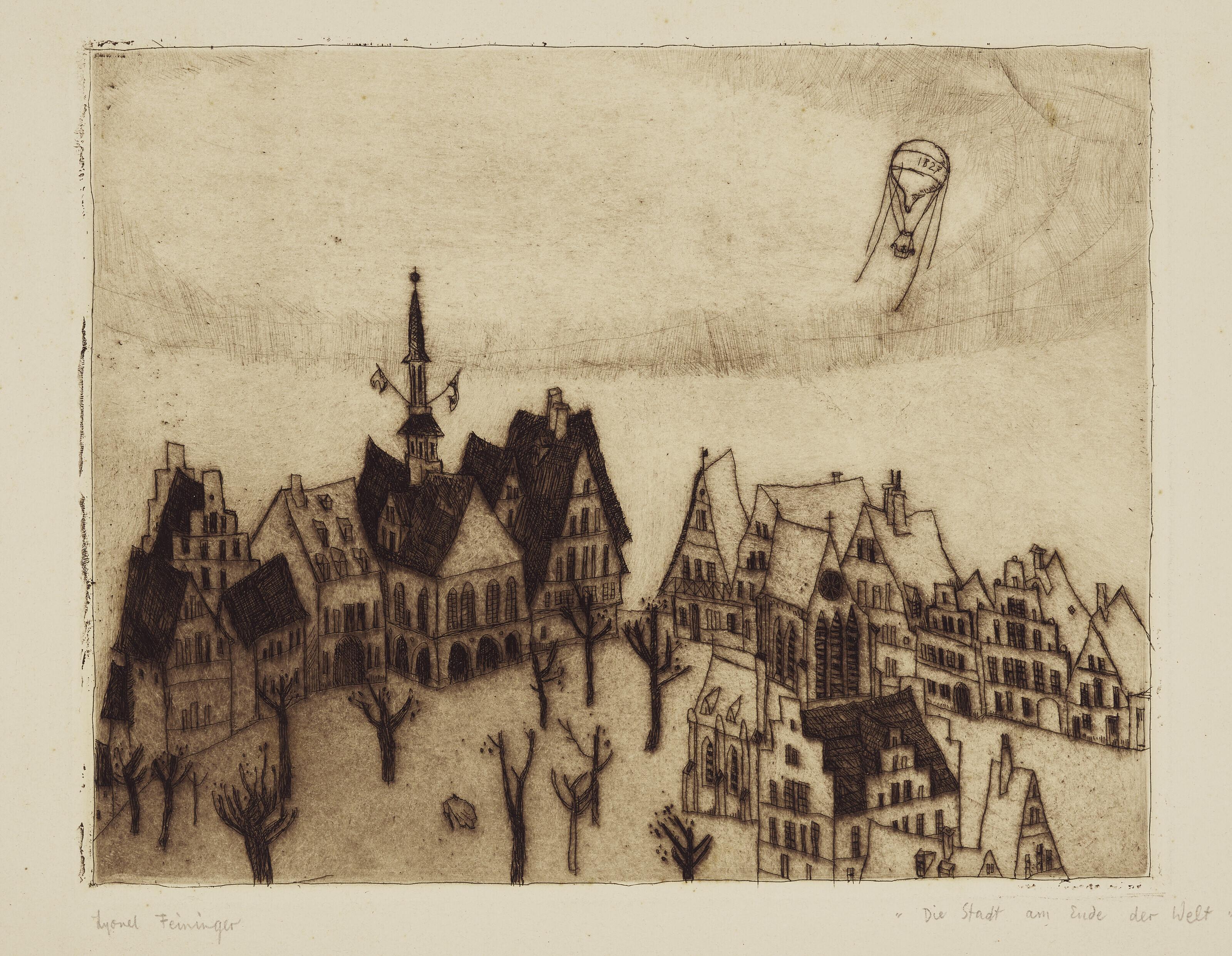 Lyonel Feininger - Die Stadt am Ende der Welt (The Town at the End of the World)