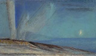 Lyonel Feininger - Dunes, Hazy Evening 