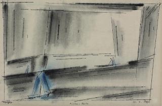 Lyonel Feininger - Fischer-Boote