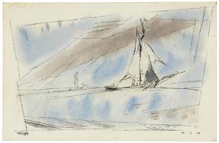 Lyonel Feininger - Fishing Shack