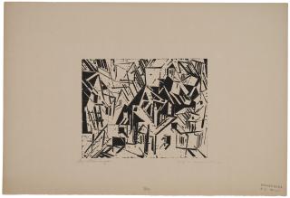 Lyonel Feininger - Four prints by the artist