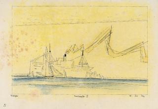Lyonel Feininger - „Frachtdampfer II“