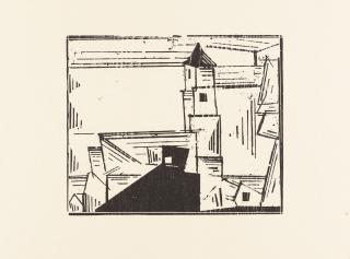 Lyonel Feininger - Gelbe Dorfkirche, 3