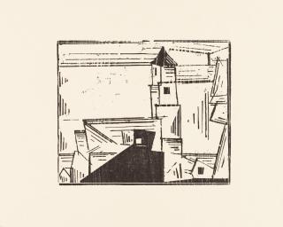 Lyonel Feininger - Gelbe Dorfkirche, 3.