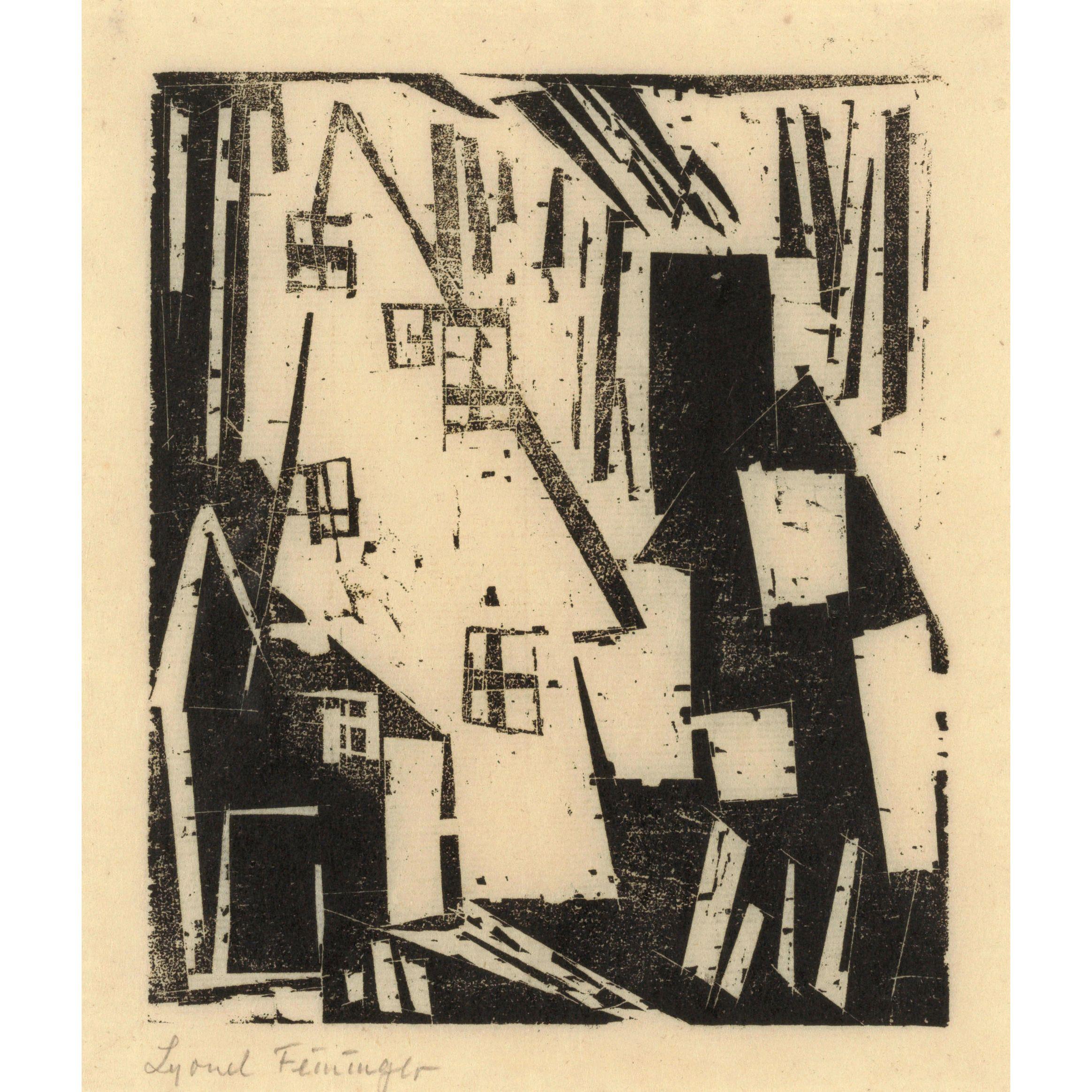 Lyonel Feininger - Hauser