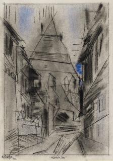 Lyonel Feininger - Hildesheim, 1922