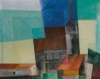 Lyonel Feininger - Kirche Über Stadt
