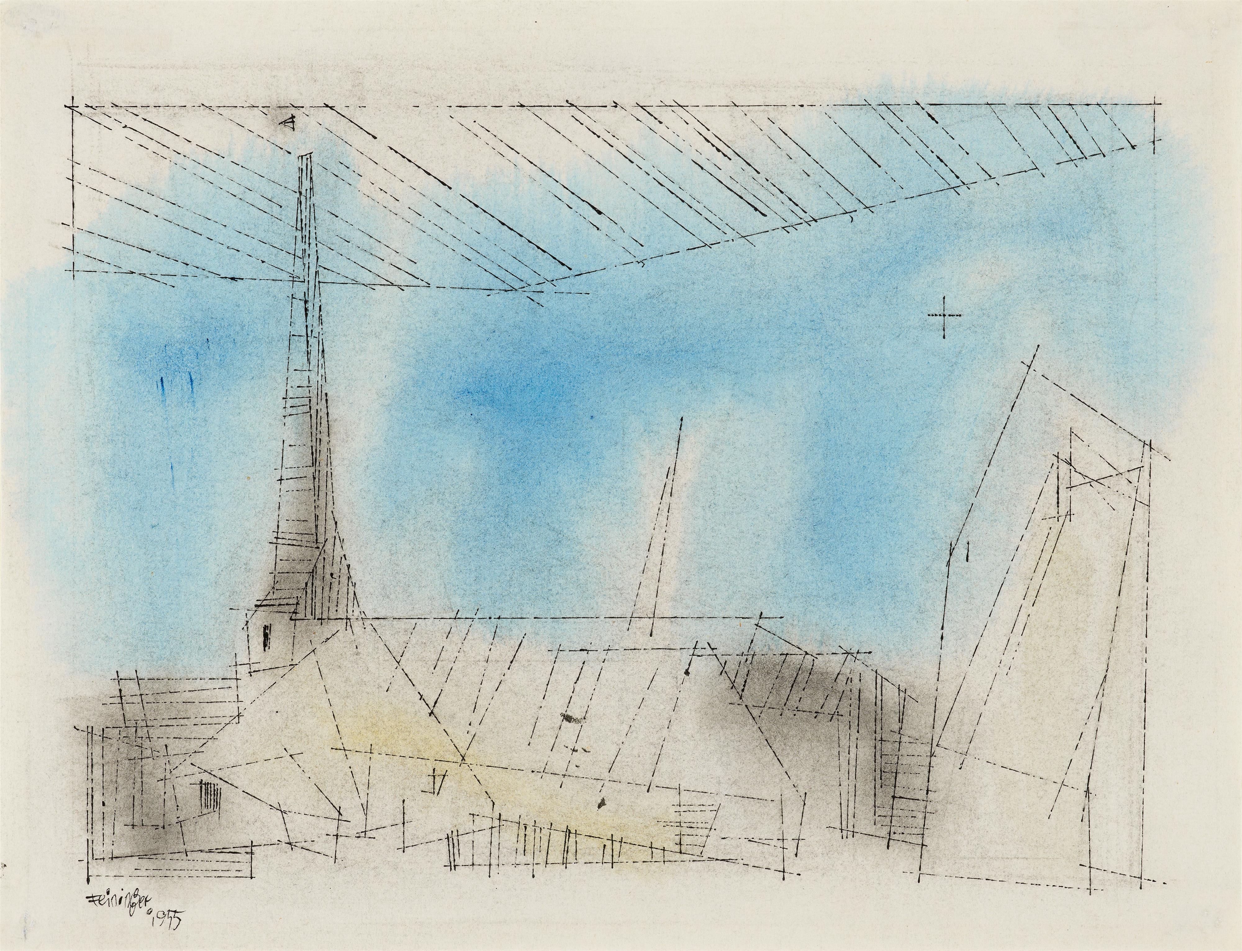 Lyonel Feininger - Kirche von Gelmeroda