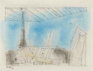 Lyonel Feininger - Kirche von Gelmeroda