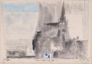 Lyonel Feininger - Kirche von Treptow an der Rega I