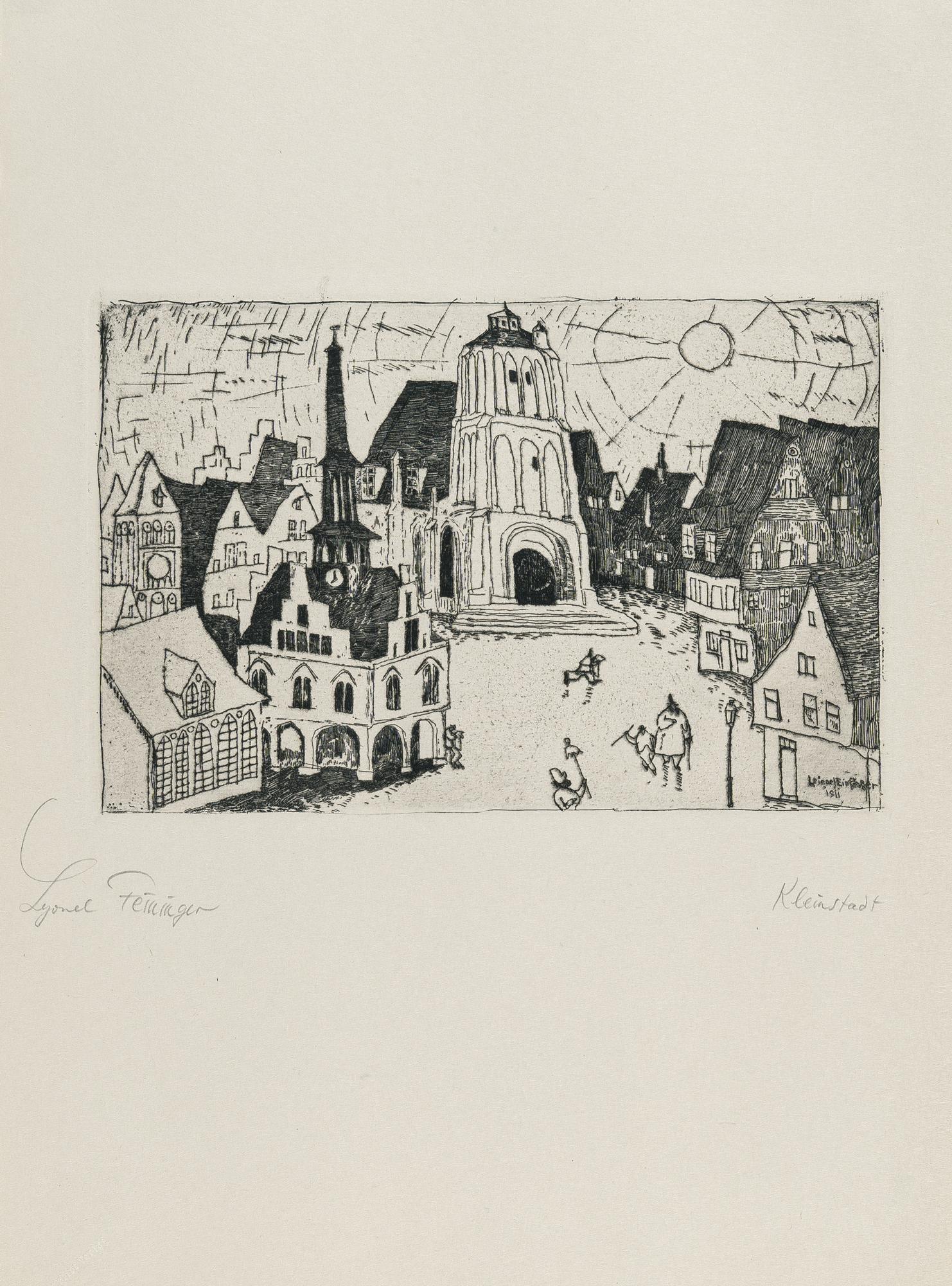 Lyonel Feininger - „Kleinstadt“