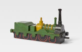 Lyonel Feininger - Lokomotive (Typ Adler)