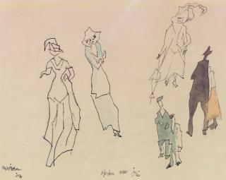 Lyonel Feininger - Moden anno 1910