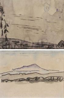 Lyonel Feininger - Morning Star and Mount Wachusetts