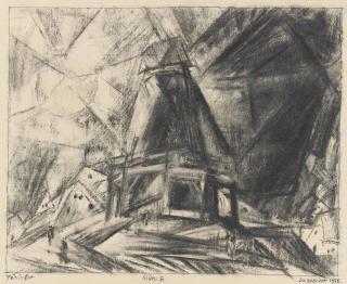 Lyonel Feininger - Mühle