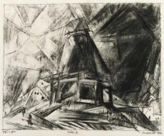 Lyonel Feininger - Mühle