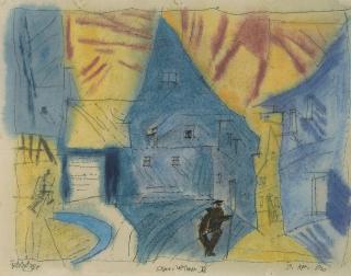 Lyonel Feininger - Ober Weimar Vii (Upper Weimar Vii)