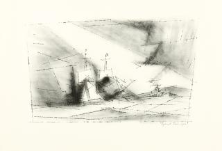 Lyonel Feininger - Off the Coast, stone 3.