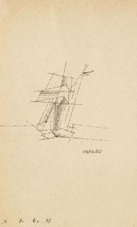 Lyonel Feininger - Ohne Titel (Segelschiff)