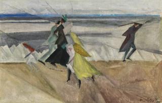 Lyonel Feininger - Regentag An Der See (Rainy Day By The Sea)