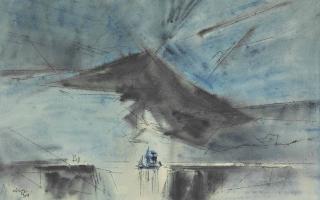 Lyonel Feininger - Sailing Ship under Cloud