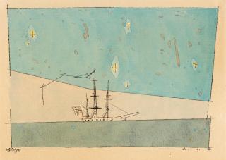 Lyonel Feininger - Sailing Ship.