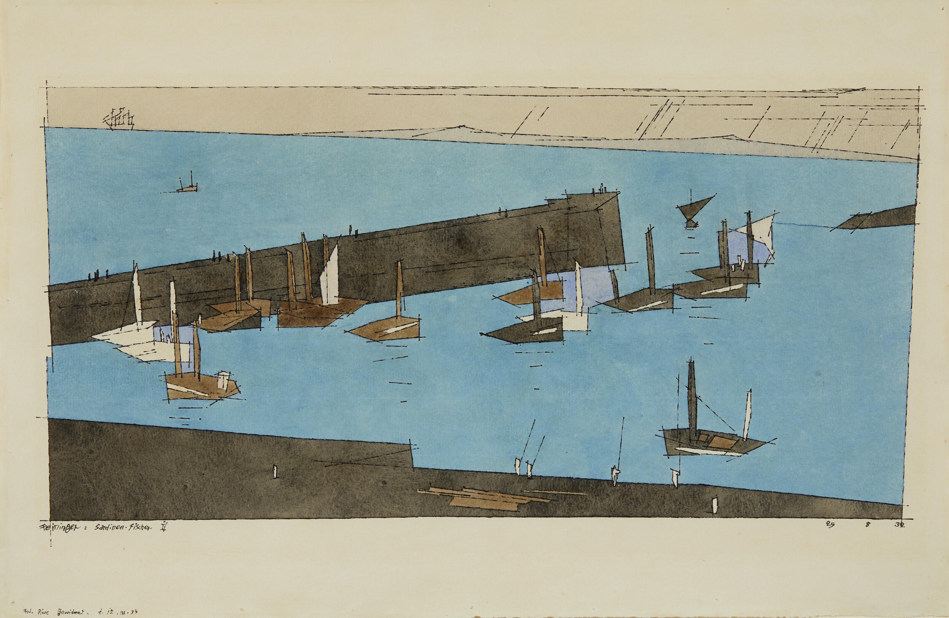 Lyonel Feininger - Sardinenfischer II