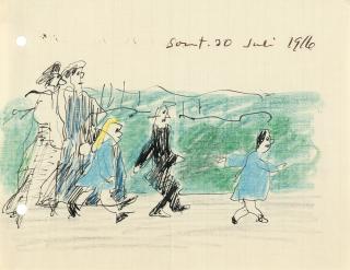 Lyonel Feininger - Spaziergang