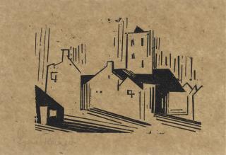 Lyonel Feininger - Strasse (Prasse  W230)