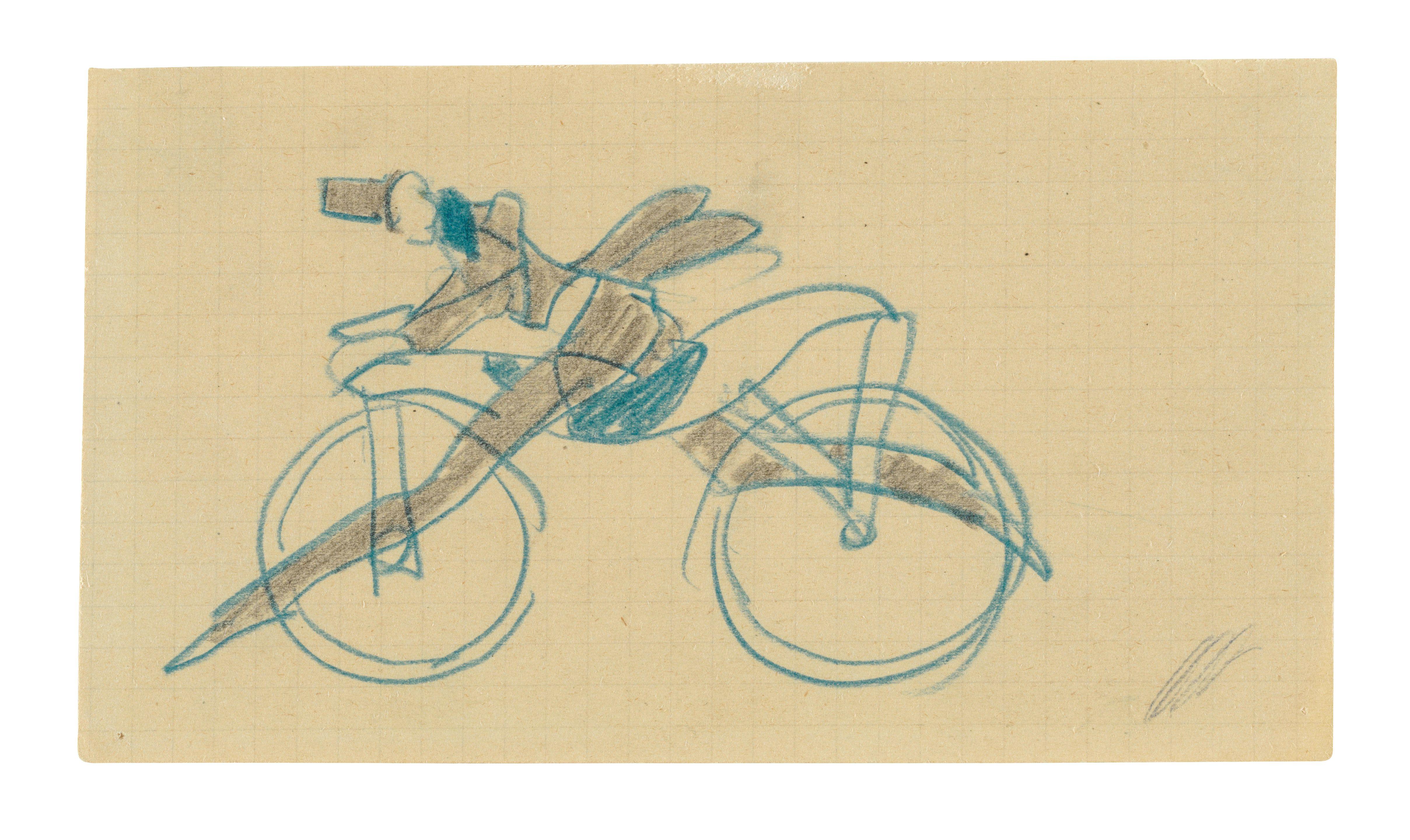 Lyonel Feininger - Study for Velocipedists