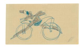 Lyonel Feininger - Study for Velocipedists