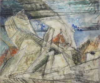 Lyonel Feininger - The Hidden Village