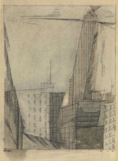 Lyonel Feininger - The Tower