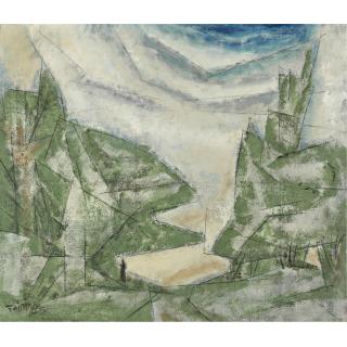 Lyonel Feininger - The Trees