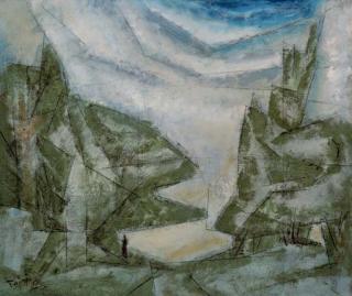 Lyonel Feininger - The trees