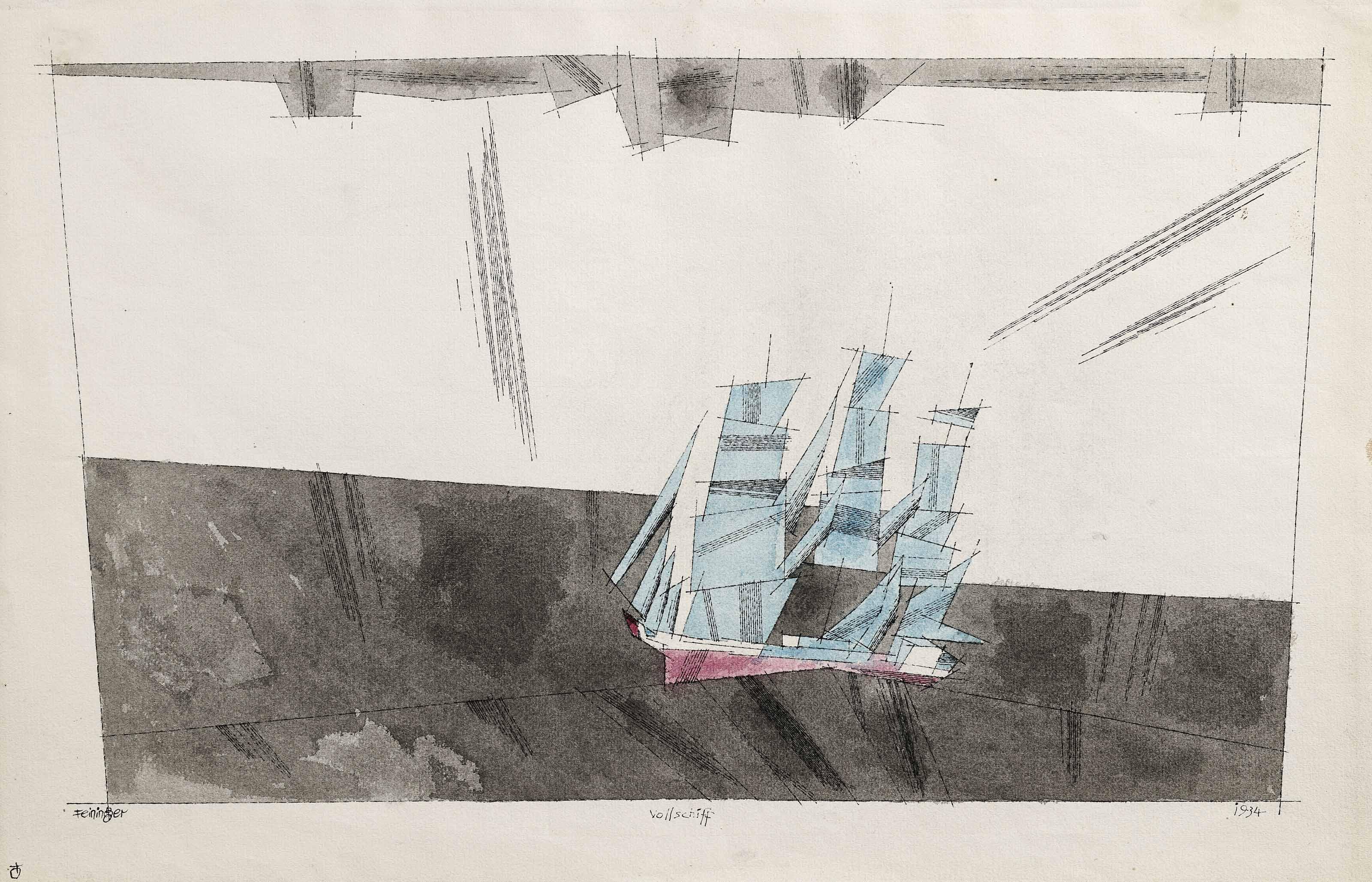 Lyonel Feininger - Vollschiff