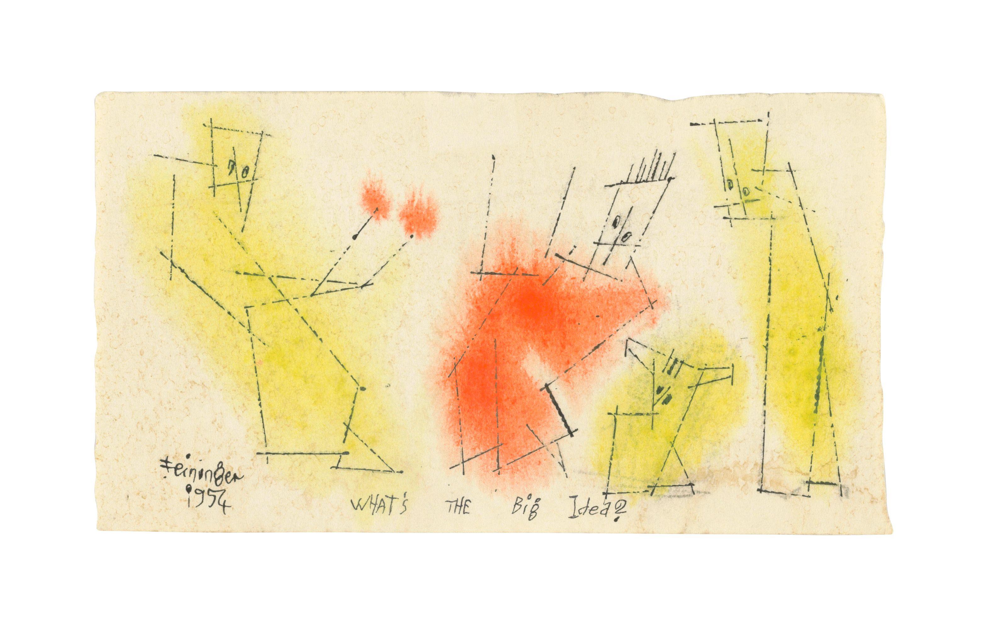 Lyonel Feininger - What\'s the Big Idea?