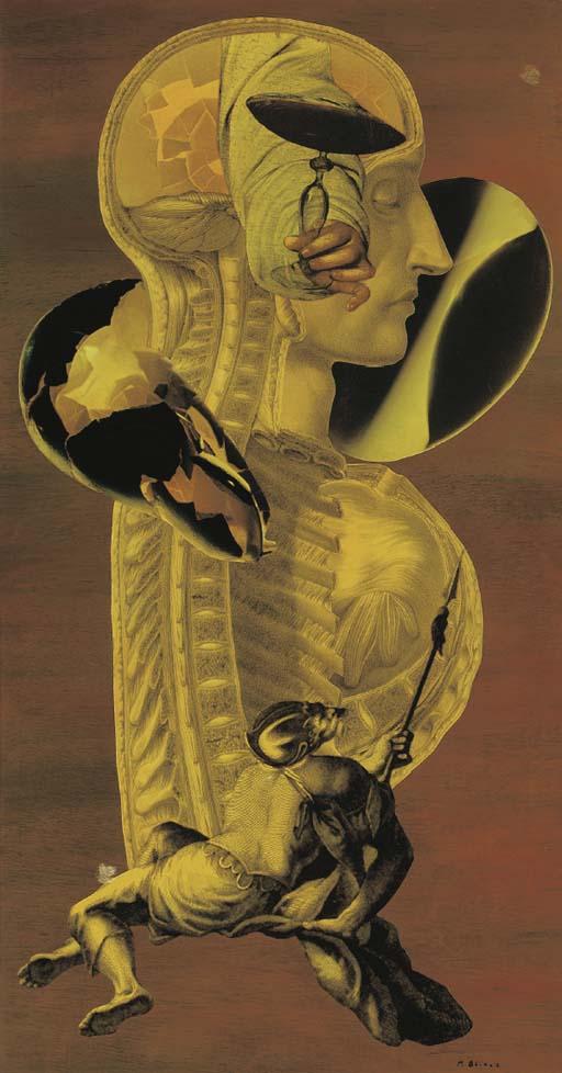 M. Brieux - Composition au buste d\'écorché