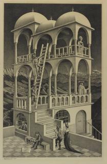 M. C. Escher - Belvedere (B./K./L./W. 426)