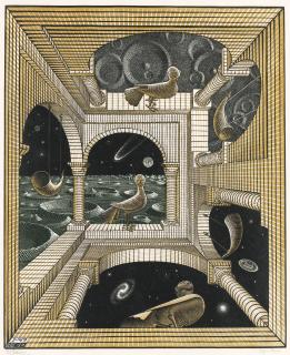 M. C. Escher - Other World (B./E./K./L./W. 348)